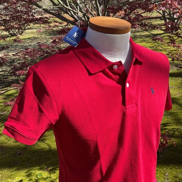New Polo by Ralph Lauren Mesh Polo Shirt - Picture 3 of 7
